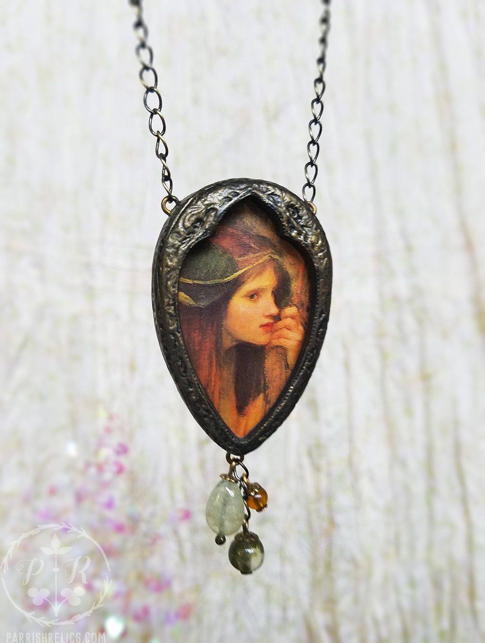 Waterhouse Naiad Arch ~ Pictorial Shrine Amulet