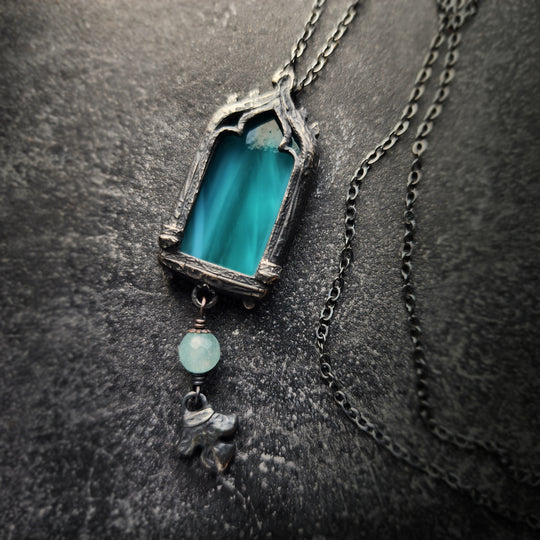 ondine's river - venetian gothic window amulet