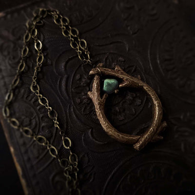 sanctus natura labradorite amulet.