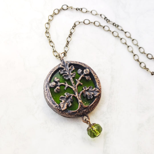 spring - oak bower window amulet