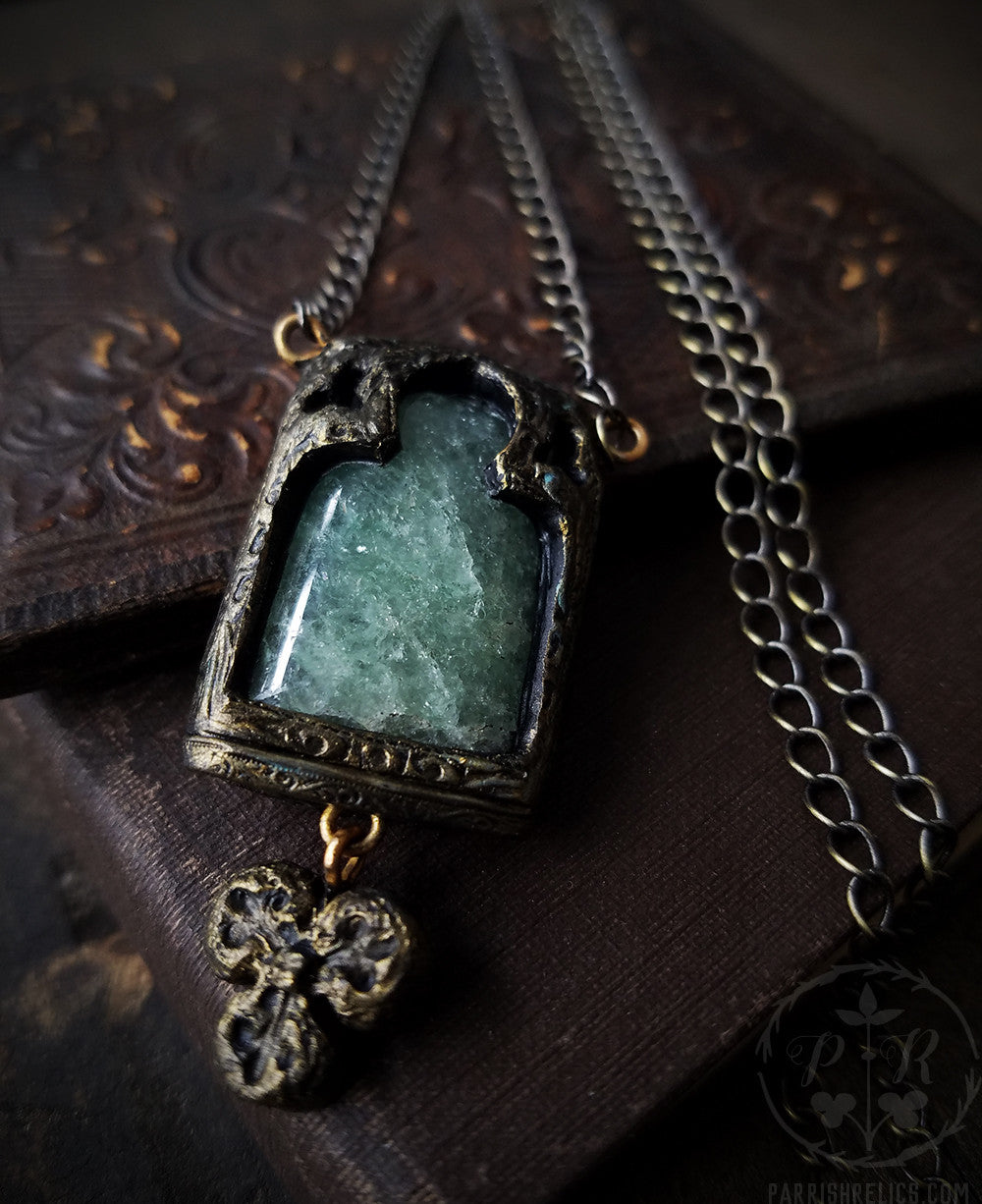 Stones of Venice ~ Gothic Arch Amulet