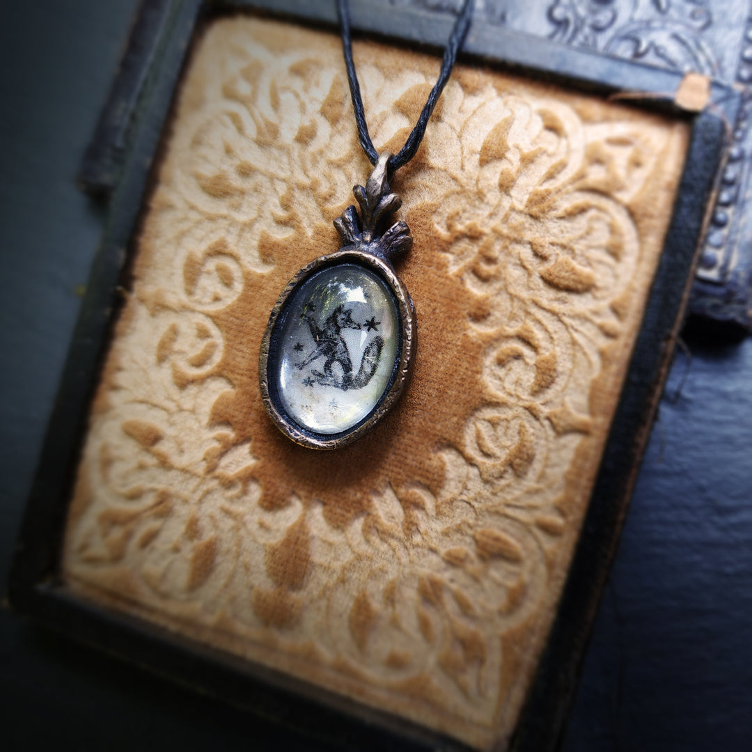the fox amulet.
