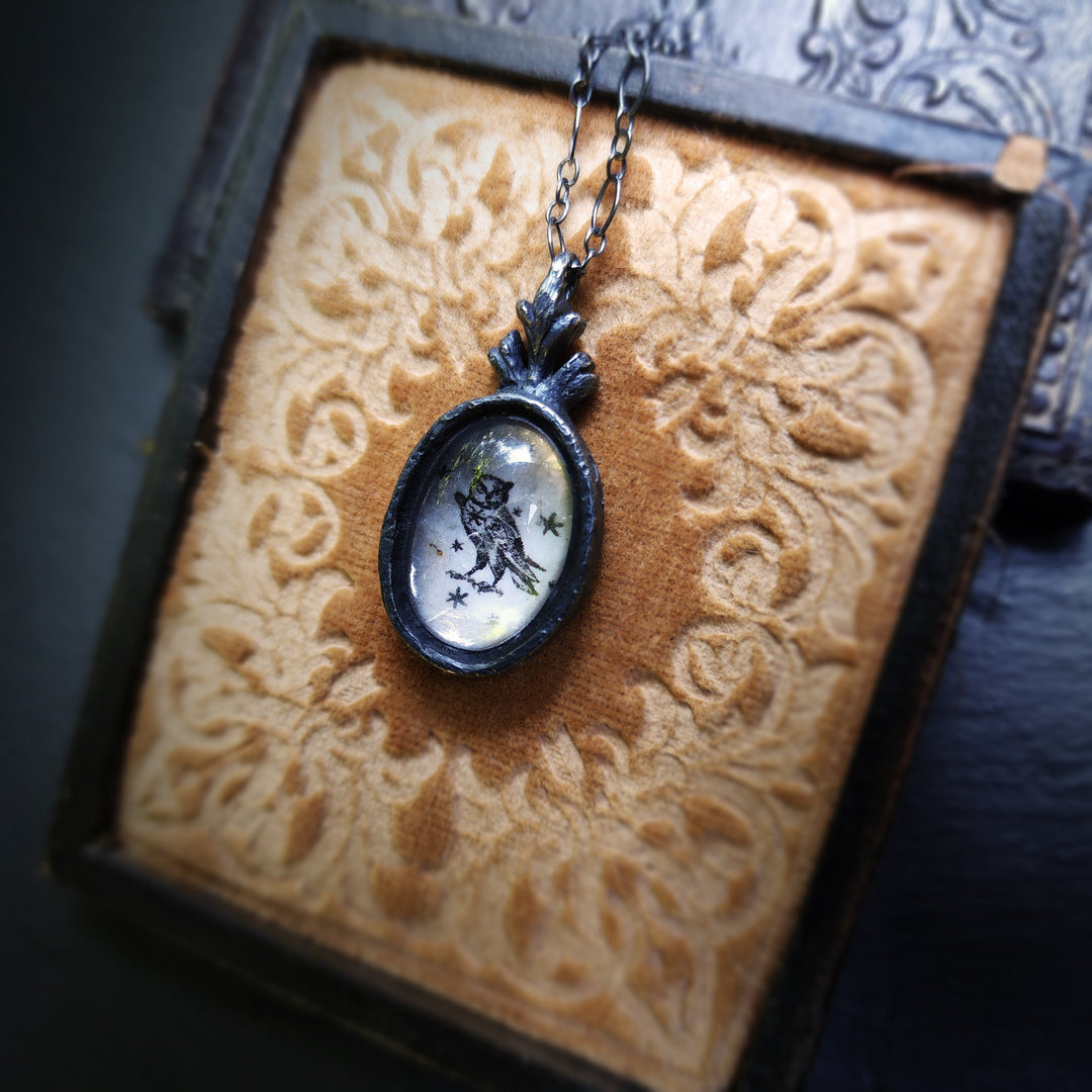 the owl amulet.