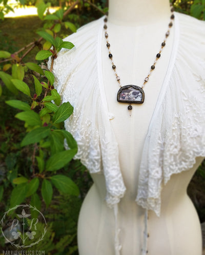 The Shrine ~ Waterhouse Quartz Crystal Amulet Necklace