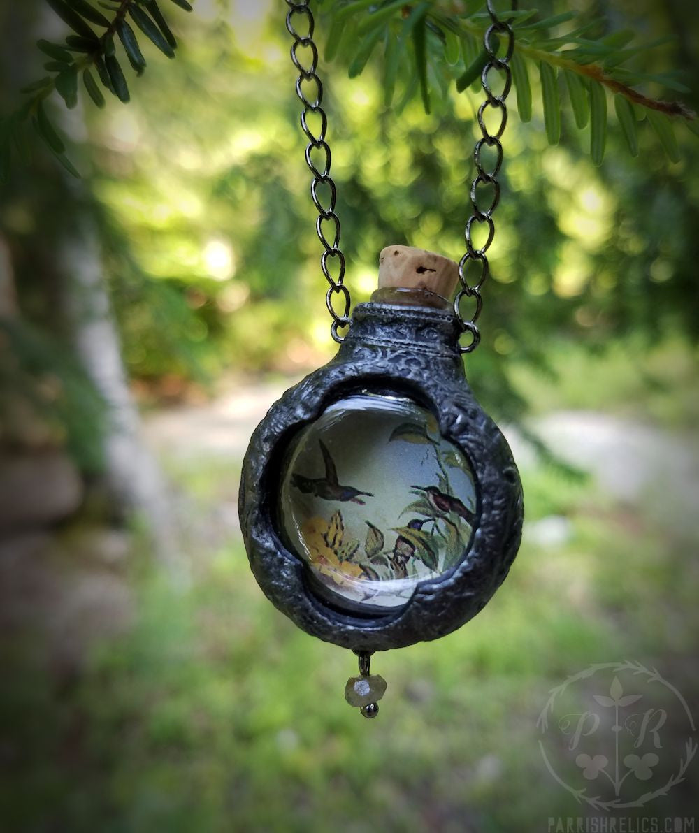 Hummingbirds ~ Vessel Amulet