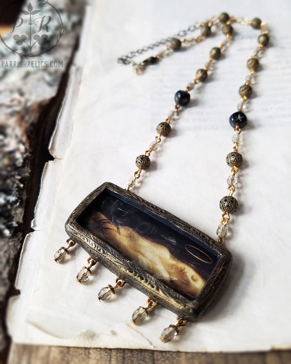 The Young Martyr ~ Pictorial Shrine Amulet
